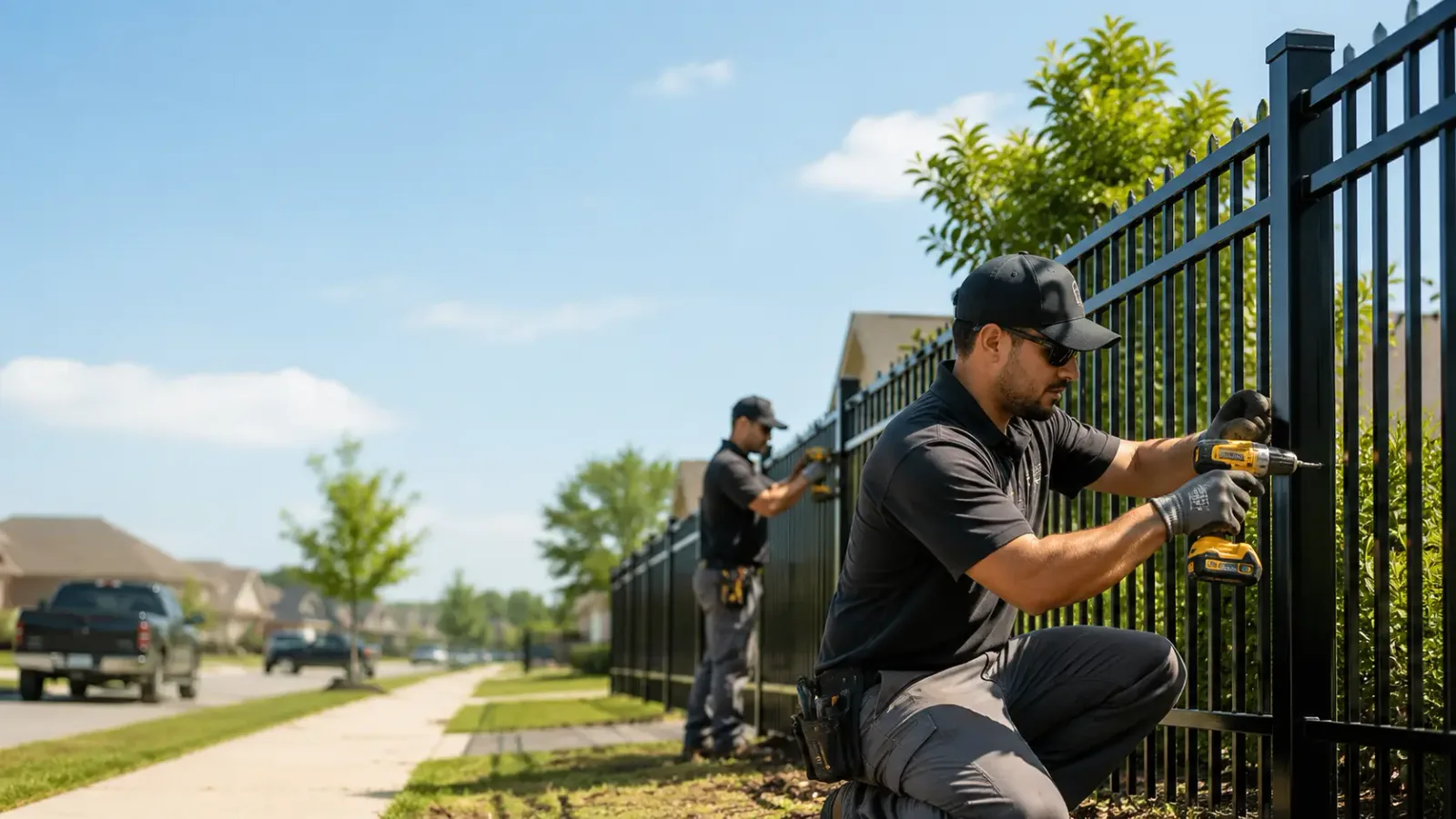 Metal Fence Installation in Palermo, ND